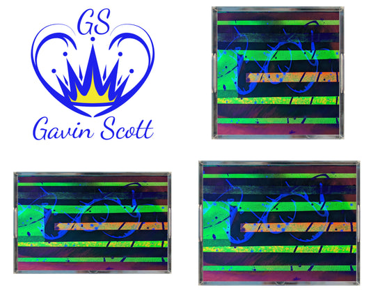 Gavin Scott Acrylic Serving Trays (3 Sizes)
