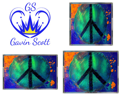 Gavin Scott Acrylic Serving Trays (3 Sizes)