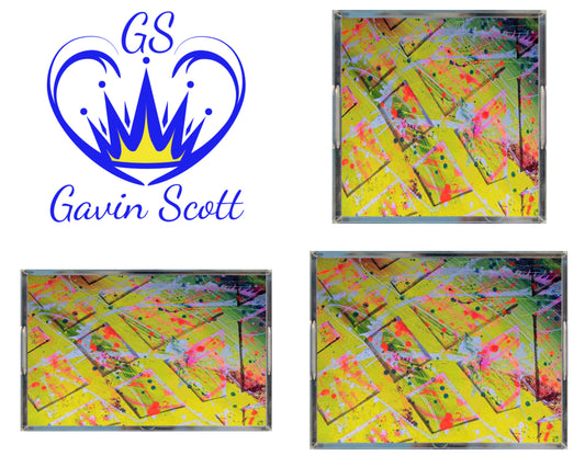 Gavin Scott Acrylic Serving Trays (3 Sizes)