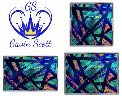 Gavin Scott Acrylic Serving Trays (3 Sizes)