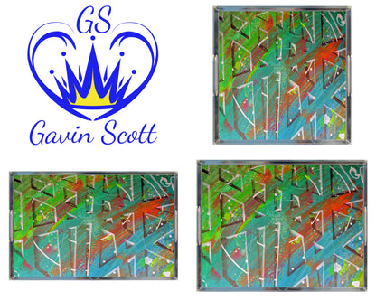 Gavin Scott Acrylic Serving Trays (3 Sizes)