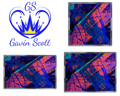 Gavin Scott Acrylic Serving Trays (3 Sizes)