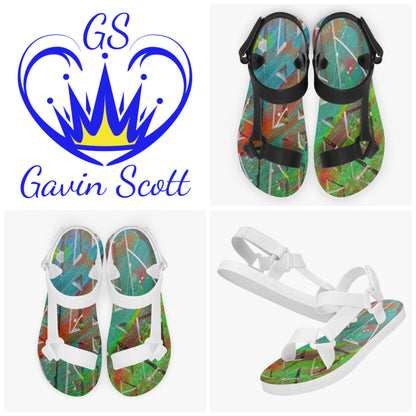 Gavin Scott Strapped Up Sandals