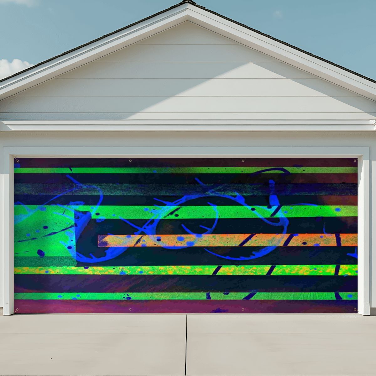 Gavin Scott Garage Door Banner Backdrop