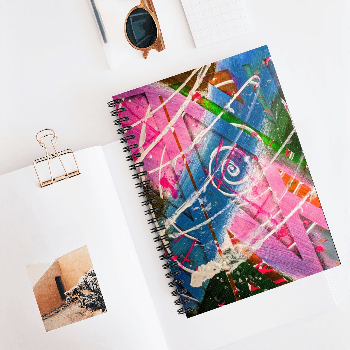 Gavin Scott Spiral Notebook