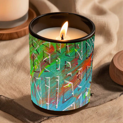 Gavin Scott Scented Black Jar Candle (6oz)