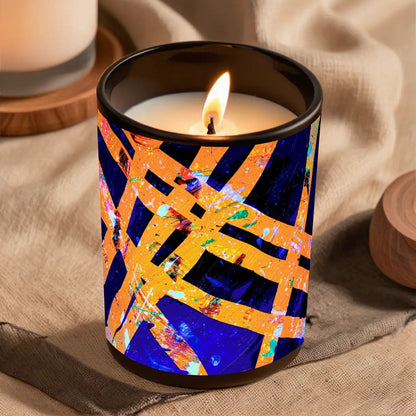 Gavin Scott Scented Black Jar Candle (6oz)