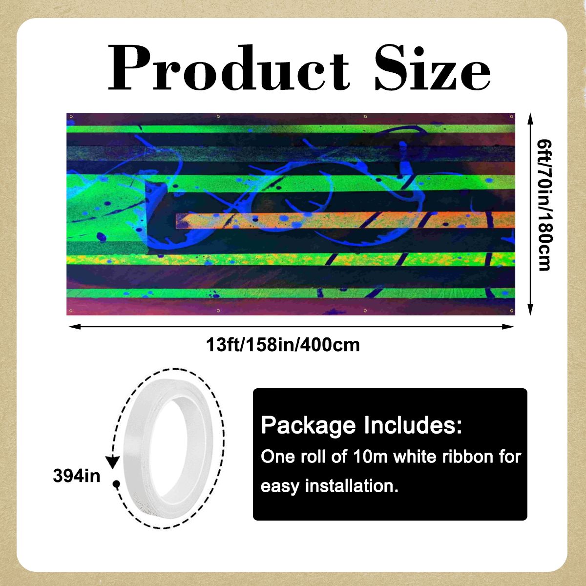 Gavin Scott Garage Door Banner Backdrop