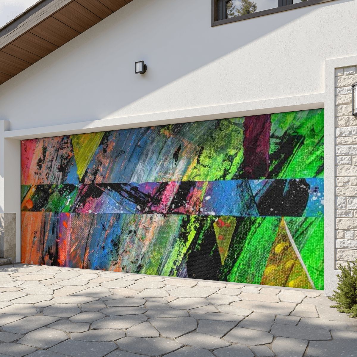 Gavin Scott Garage Door Banner Backdrop