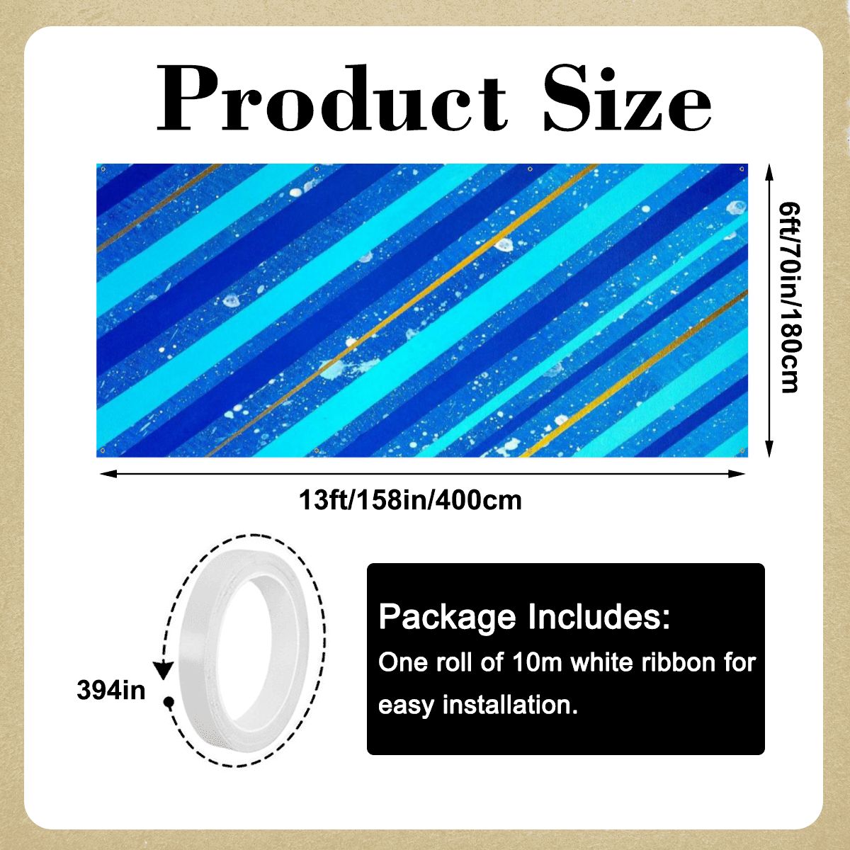 Gavin Scott Garage Door Banner Backdrop