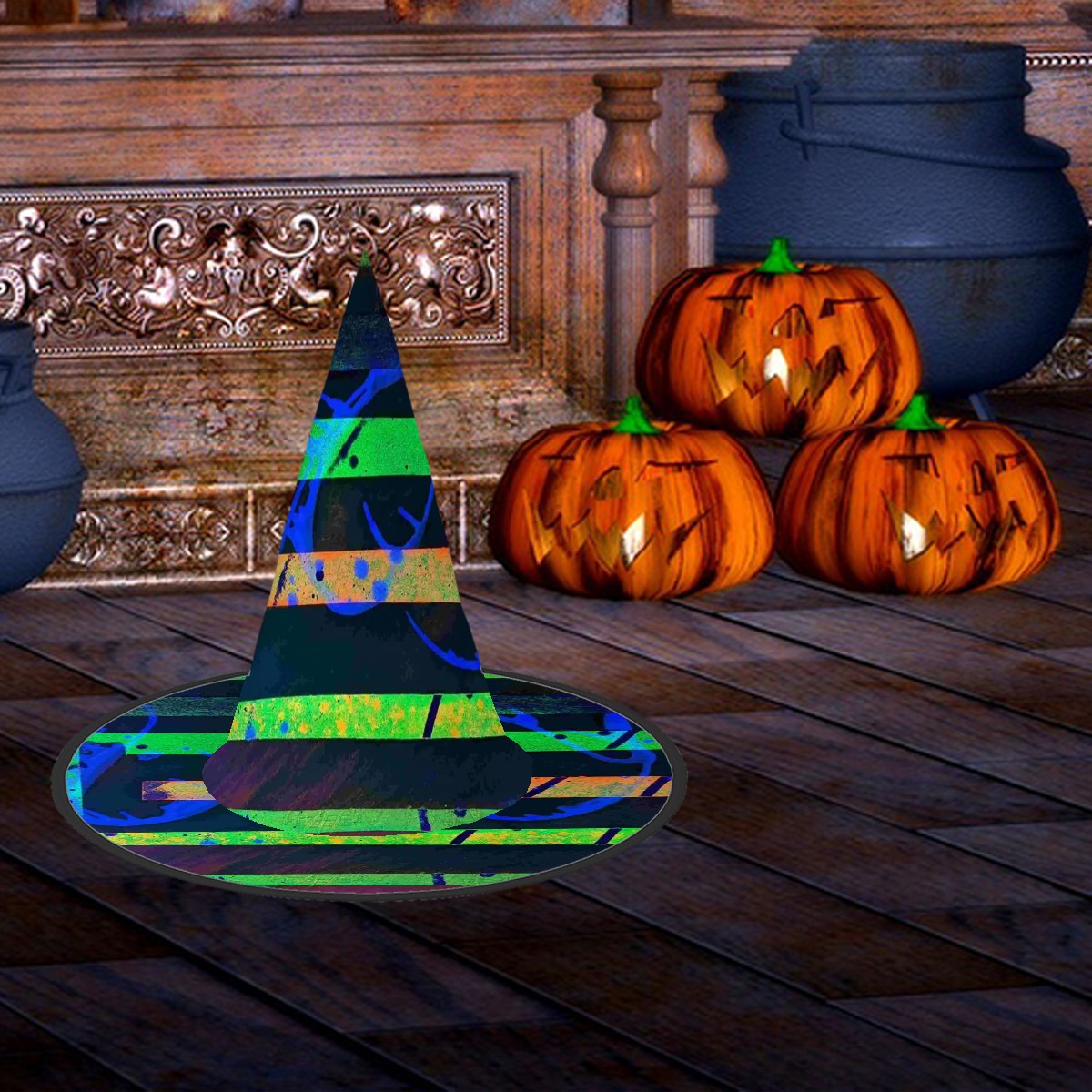 Gavin Scott Witch & Wizard Hat