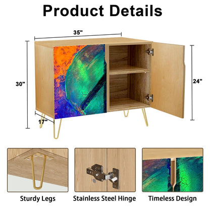 Gavin Scott Wooden Sideboard Cabinet