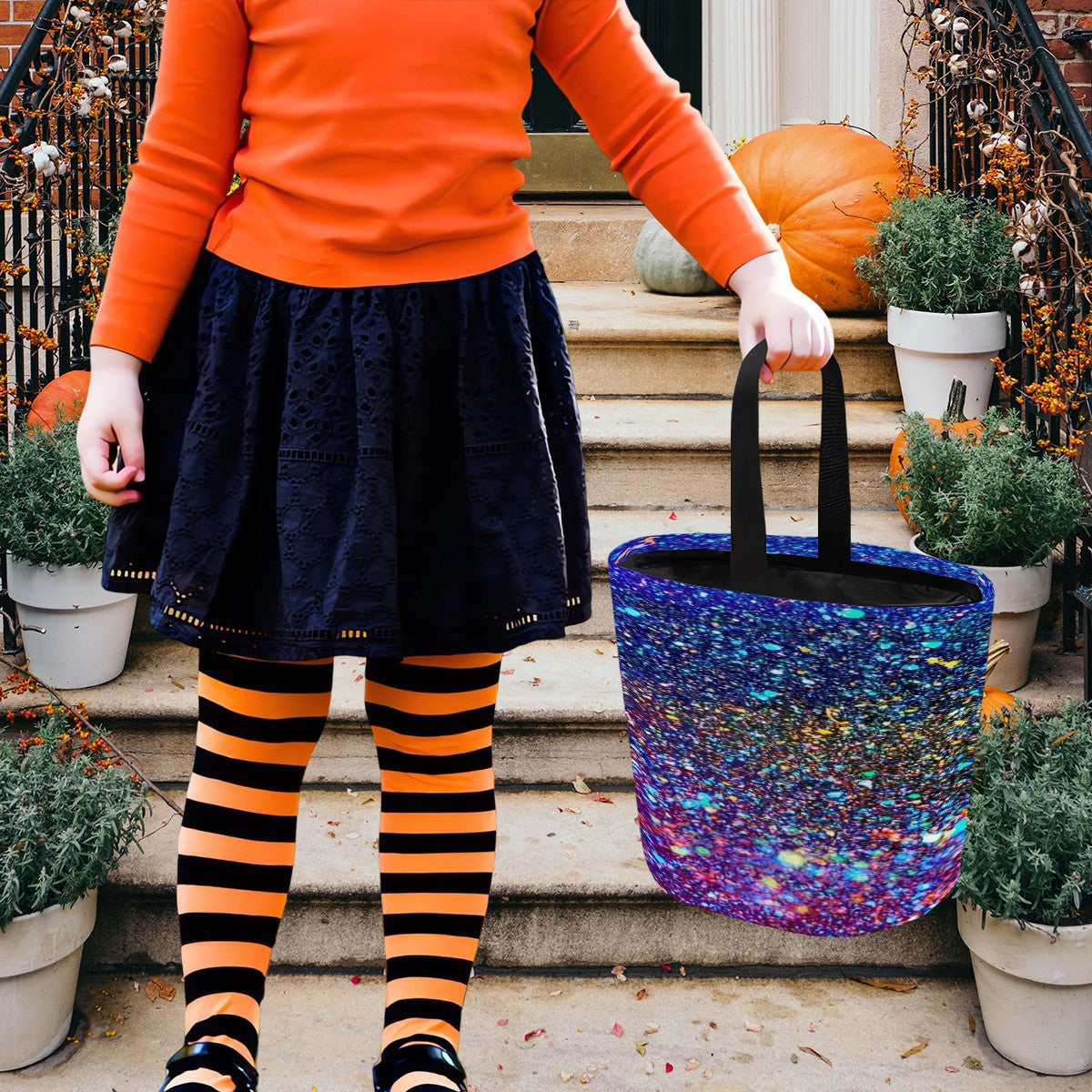 Gavin Scott Reusable Halloween Candy Bucket