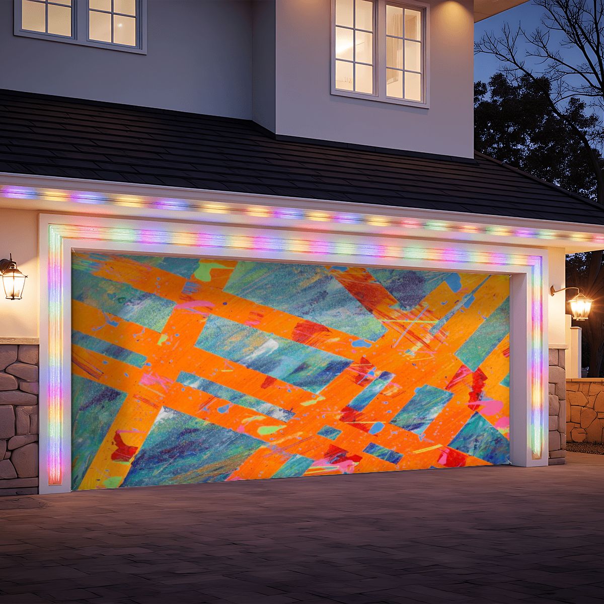 Gavin Scott Garage Door Banner Backdrop