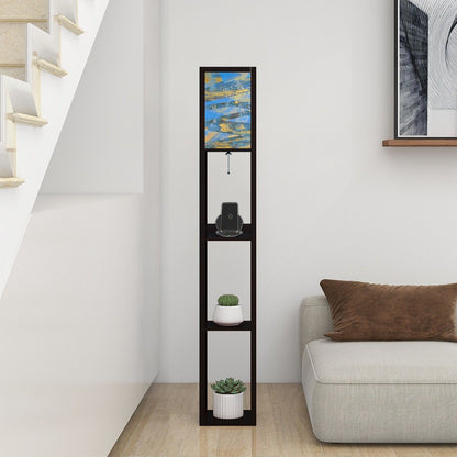 Gavin Scott Floor Lamp with Shelves (2 Colors)
