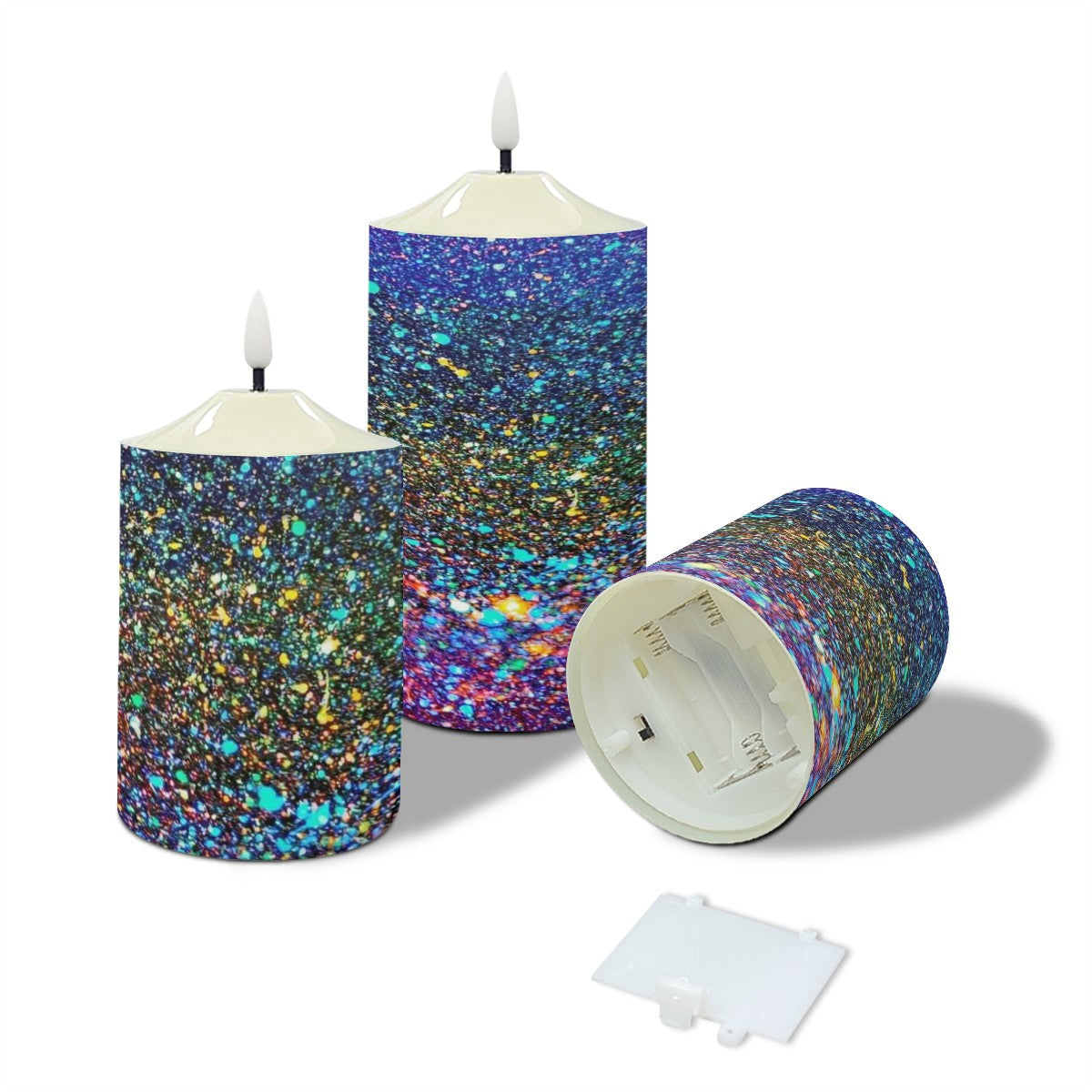 Gavin Scott Flameless Candles w/Remote (Set of 3)