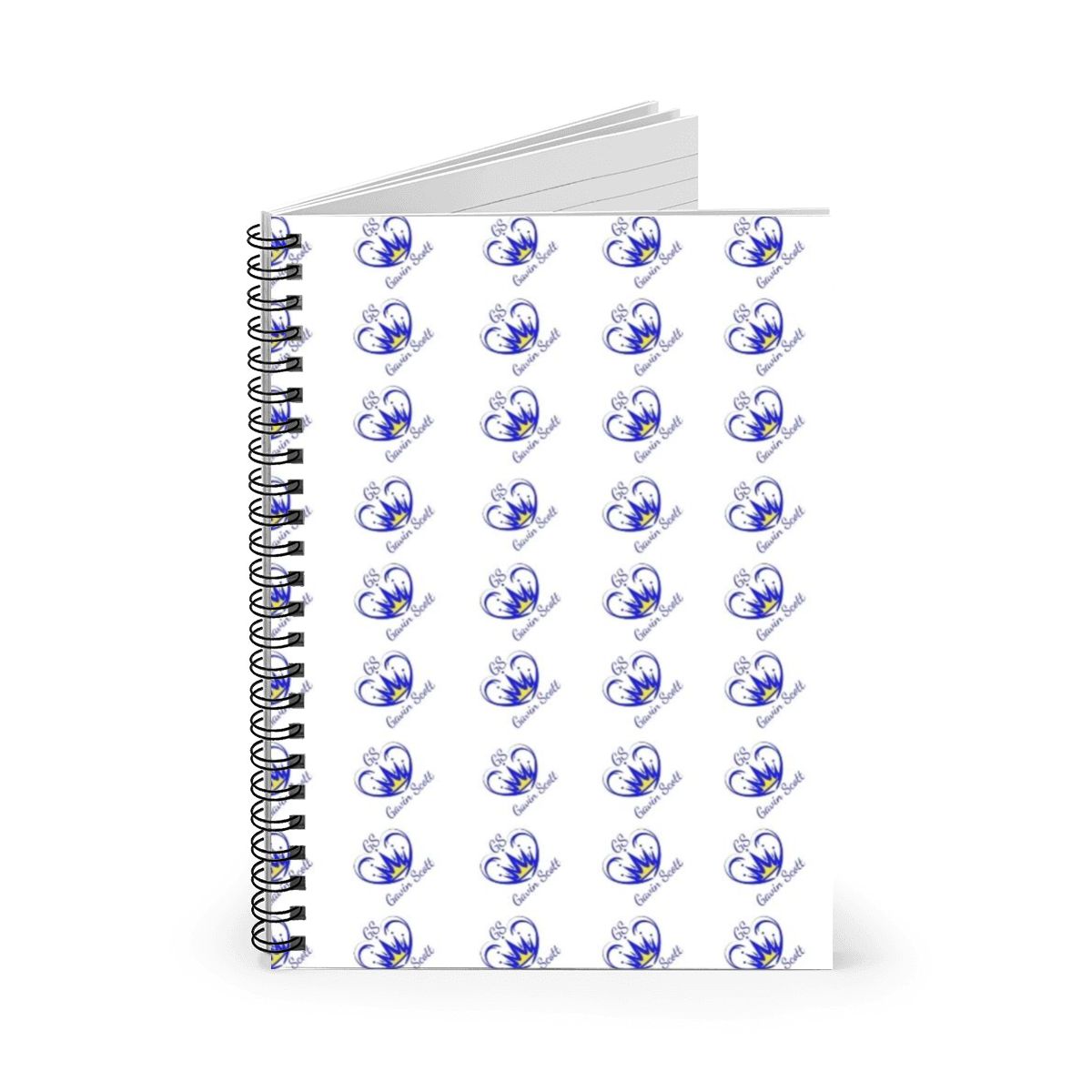 Gavin Scott Spiral Notebook