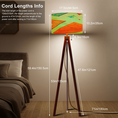 Gavin Scott Tripod Floor Lamp