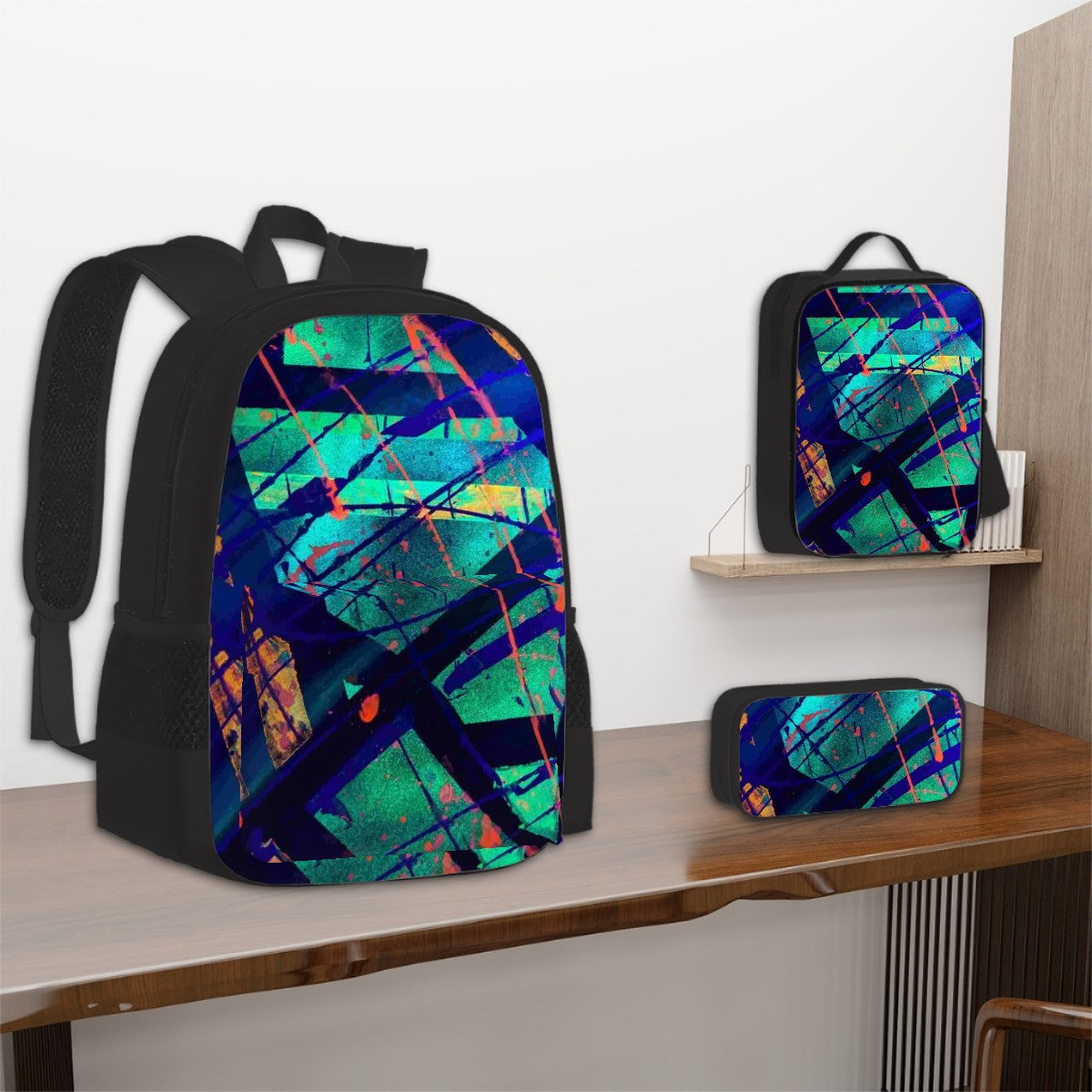 Gavin Scott Work & Play Bag Bundle (Backpack, Lunch Bag, & Pencil Pouch)