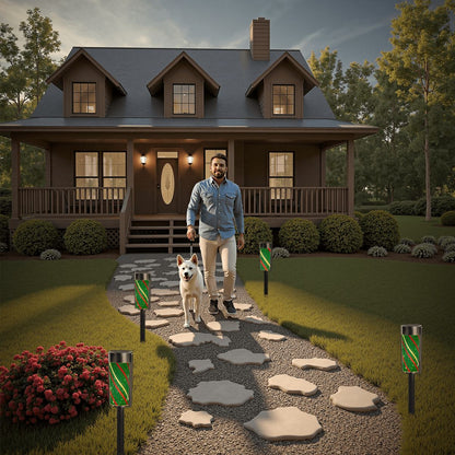 Gavin Scott Adjustable Outdoor Solar Lights (set of 4)