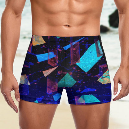 Gavin Scott Square Cut Swimming Trunks (Masc S-3XL)