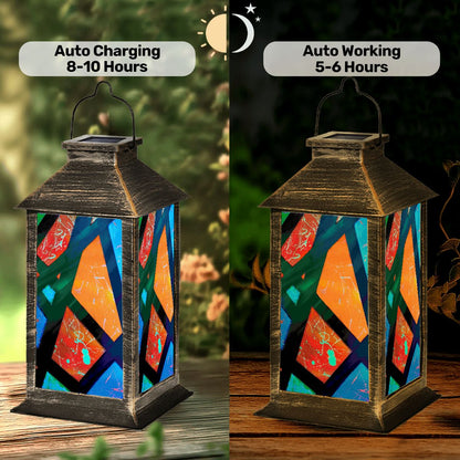 Gavin Scott Solar Powered Indoor/Outdoor Lantern