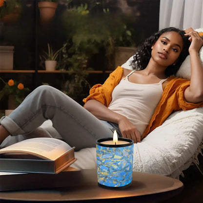 Gavin Scott Scented Black Jar Candle (6oz)