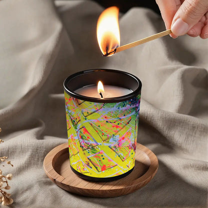 Gavin Scott Scented Black Jar Candle (6oz)