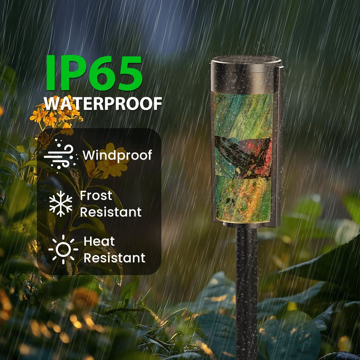 Gavin Scott Adjustable Outdoor Solar Lights (set of 4)