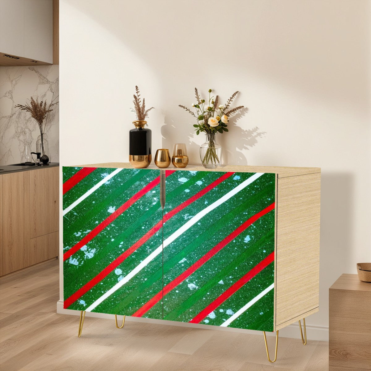 Gavin Scott Wooden Sideboard Cabinet