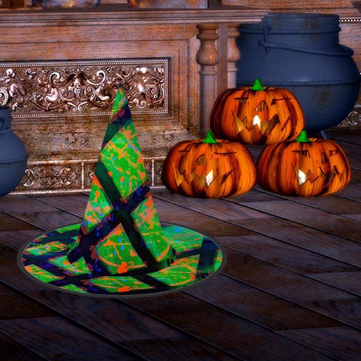 Gavin Scott Witch & Wizard Hat