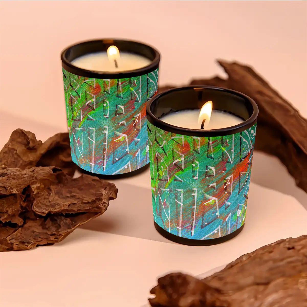 Gavin Scott Scented Black Jar Candle (6oz)