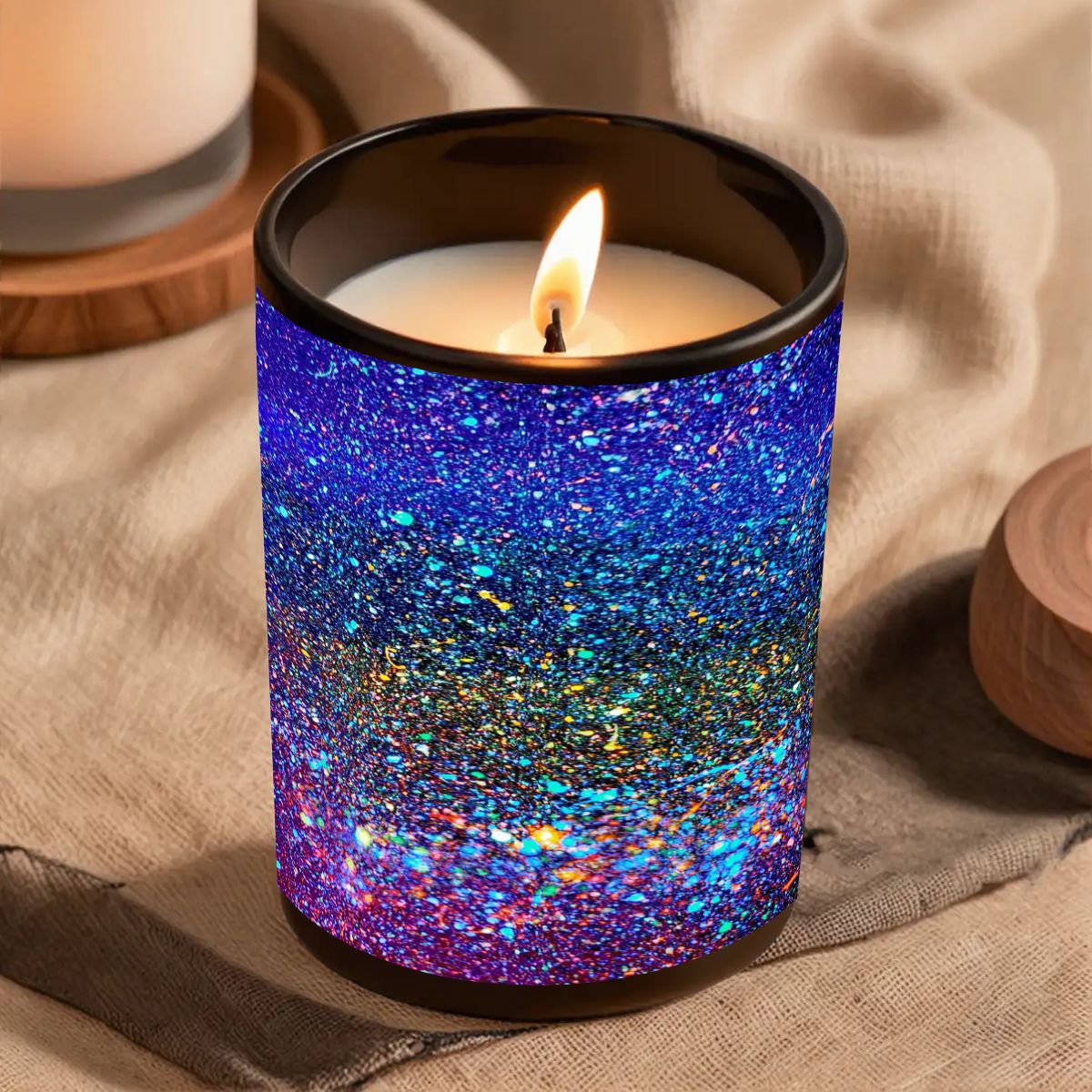 Gavin Scott Scented Black Jar Candle (6oz)