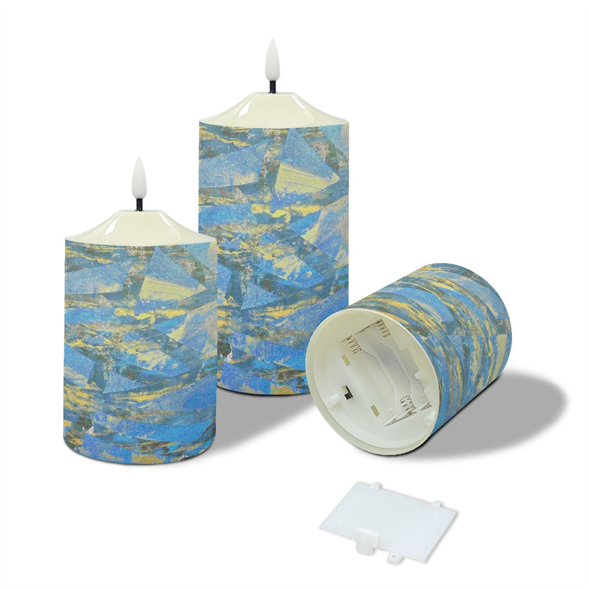 Gavin Scott Flameless Candles w/Remote (Set of 3)