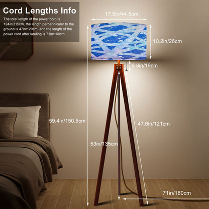 Gavin Scott Tripod Floor Lamp
