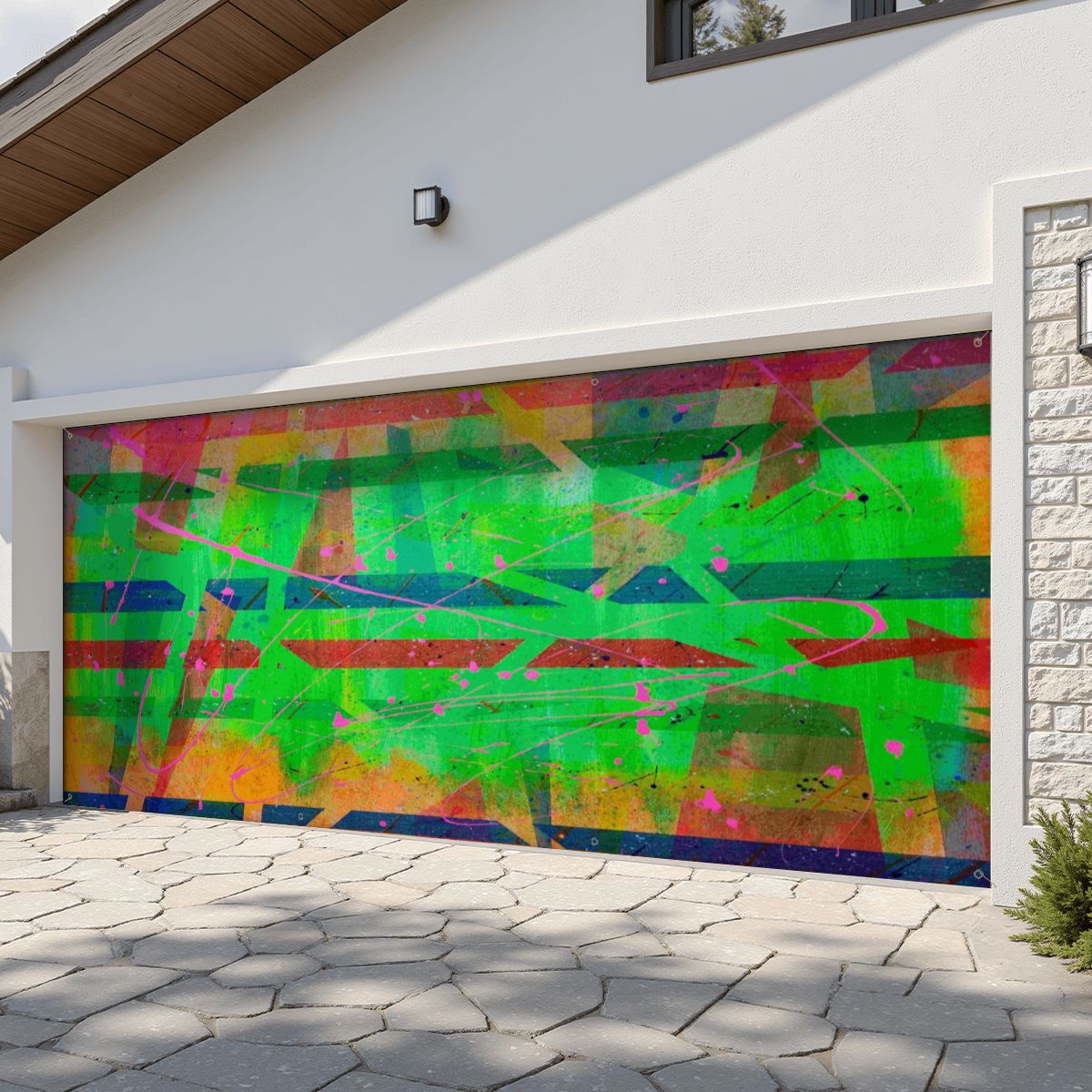 Gavin Scott Garage Door Banner Backdrop