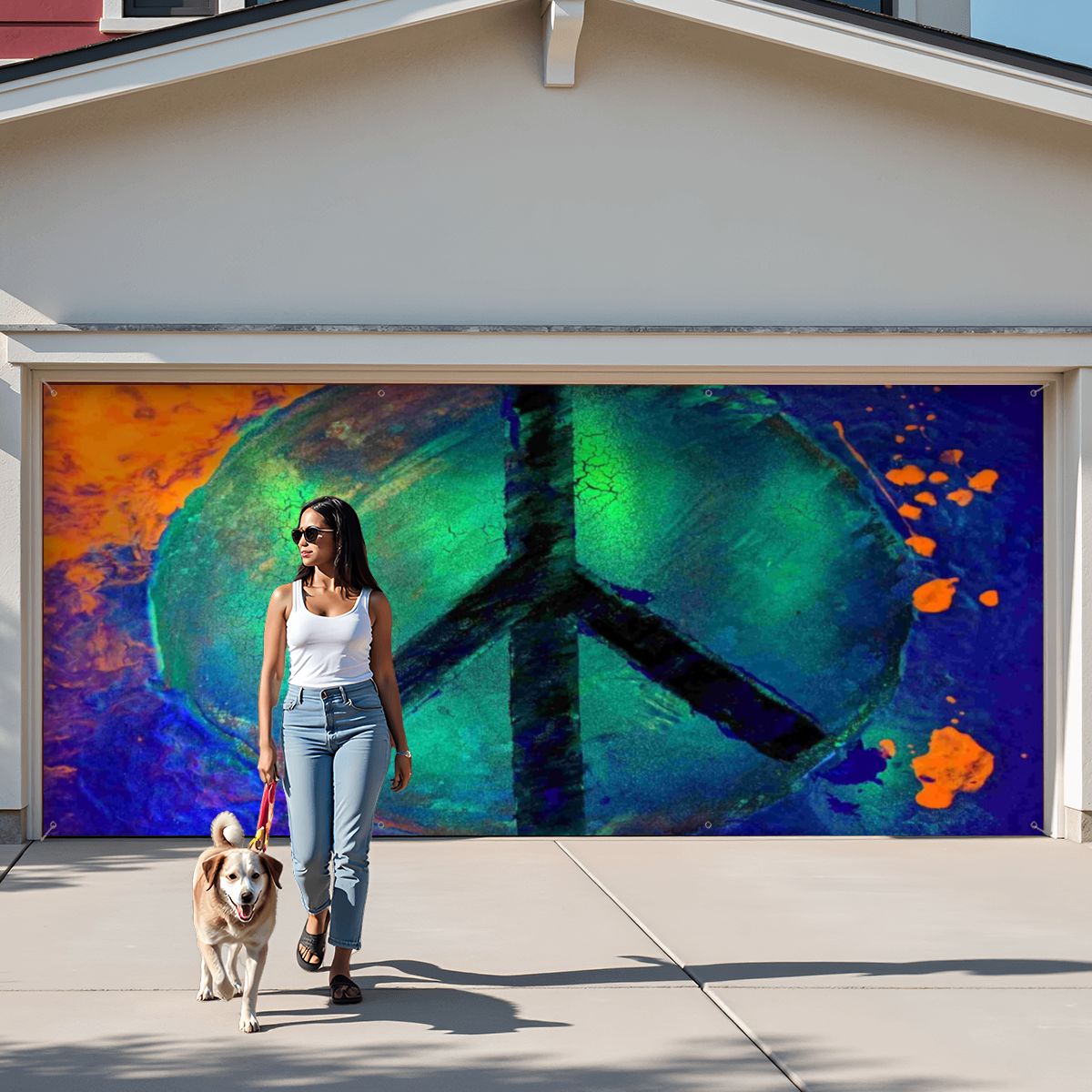 Gavin Scott Garage Door Banner Backdrop