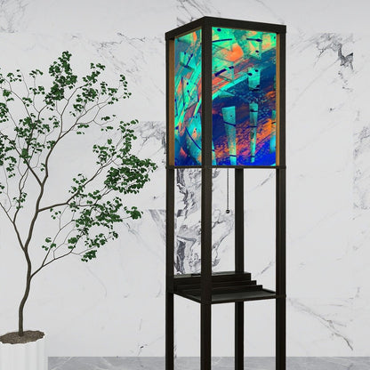 Gavin Scott Floor Lamp with Shelves (2 Colors)