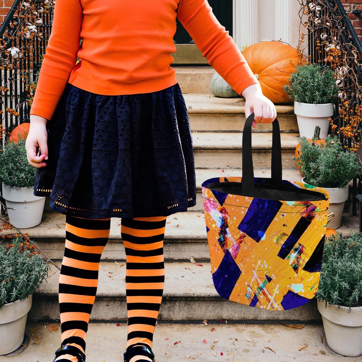 Gavin Scott Reusable Halloween Candy Bucket