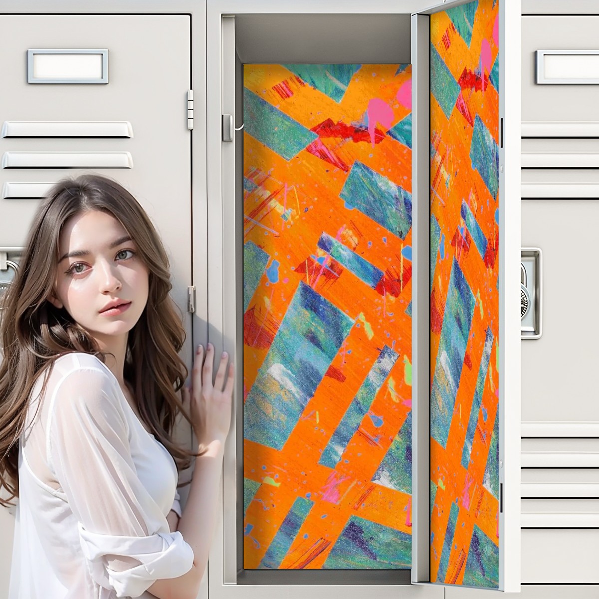 Gavin Scott Magnetic Locker Wallpaper 2 pcs