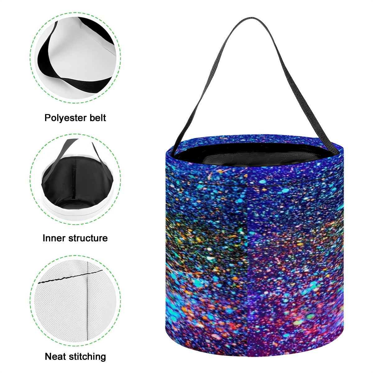 Gavin Scott Reusable Halloween Candy Bucket