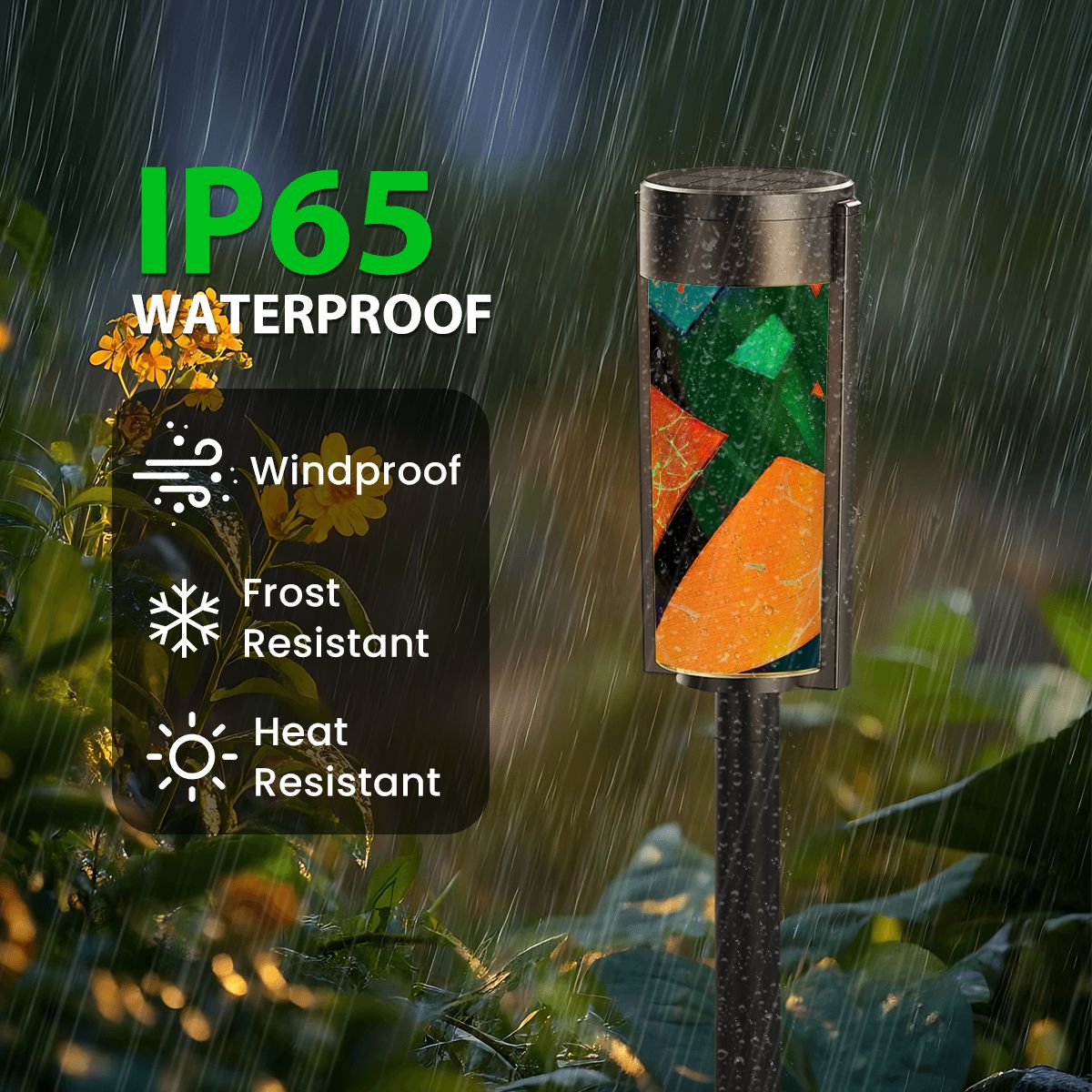 Gavin Scott Adjustable Outdoor Solar Lights (set of 4)