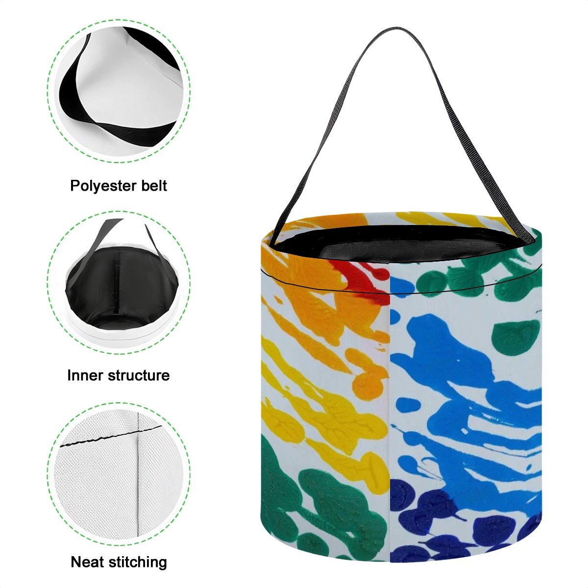 Gavin Scott Reusable Halloween Candy Bucket