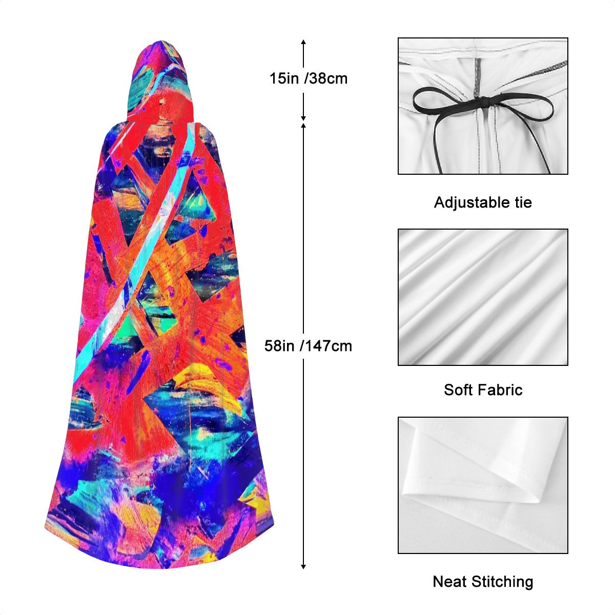 Gavin Scott Hooded Cloak