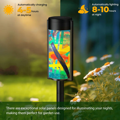 Gavin Scott Adjustable Outdoor Solar Lights (set of 4)