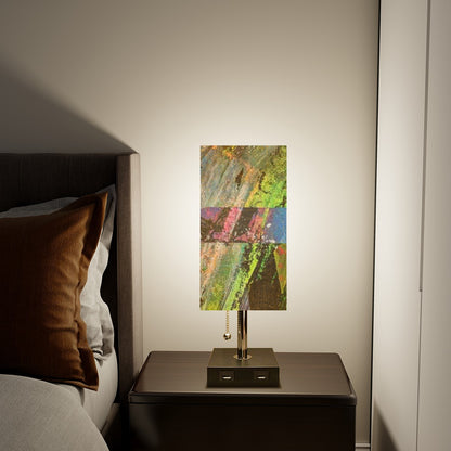 Gavin Scott Square Table Lamp with USB Port