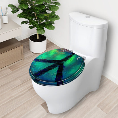 Gavin Scott Round Toilet Seat w/Matching Soft-close Lid (O-Shape)