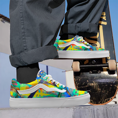 Gavin Scott Low Top Canvas Sneakers