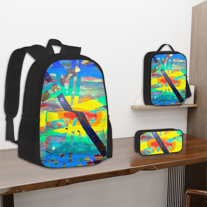 Gavin Scott Work & Play Bag Bundle (Backpack, Lunch Bag, & Pencil Pouch)