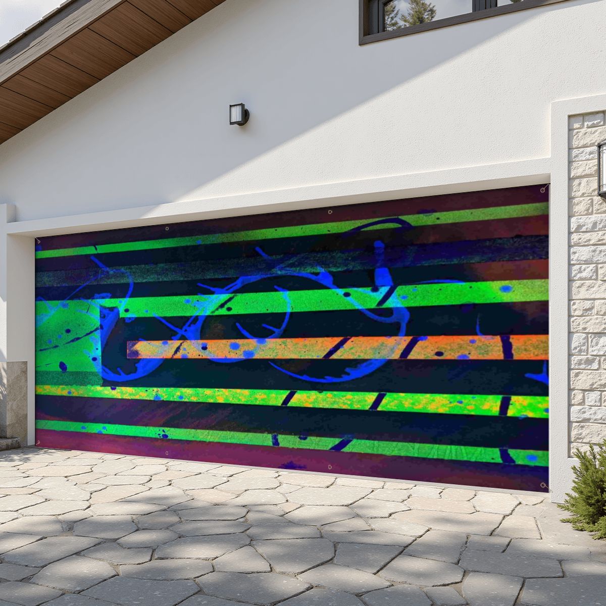 Gavin Scott Garage Door Banner Backdrop